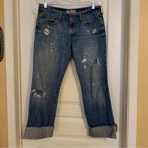 Bootcut boyfriend jeans